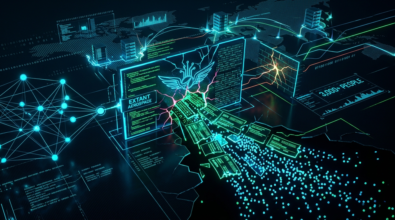 Der Luft- und Raumfahrtriese Extant Aerospace wurde Opfer eines Cyberangriffs, bei dem die Sozialversicherungsnummern (SSNs) von über 3.000 Personen offengelegt wurden.